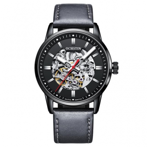 OCHSTIN High-grade Fashion Hollow Dial Business Casual Luminous Waterproof Automatic Men's Watch