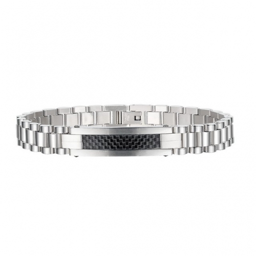 Cross-border stainless steel accessories simple titanium steel men's bracelet fashion all-match student strap bracelet