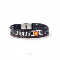 Leather bracelet