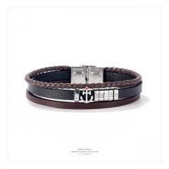 Leather bracelet