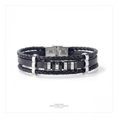 Leather bracelet