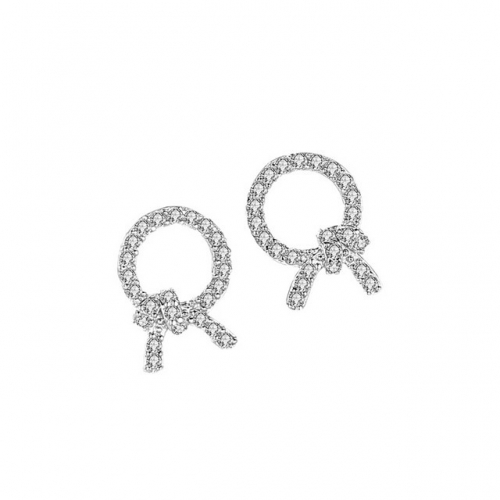 Wreath Earrings Simple Fashion Earrings New Temperament Ladies Earrings 925 Silver Jewelry