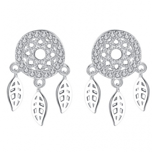 925 Silver Dream Catcher Earrings Temperament Retro Ladies Earrings Tassel Earrings Jewelry Best Jewelry Wholesale Websites