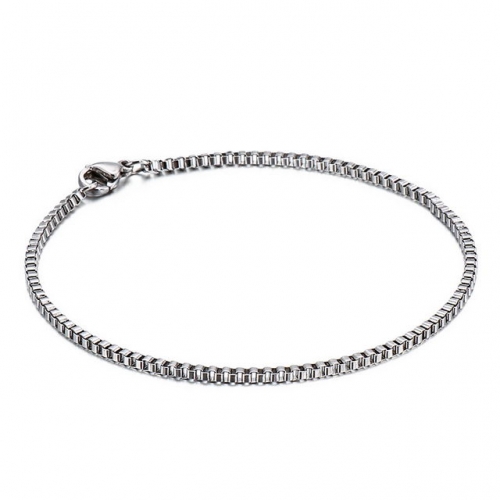 Unisex Fashion Bracelet Japanese And Korean Style Simple Stainless Steel Jewelry Wholesale