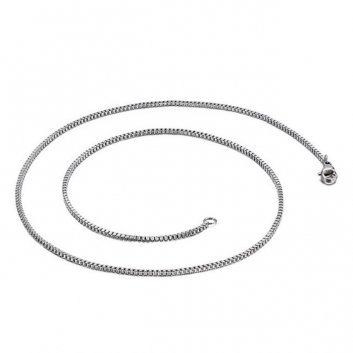 Simple Versatile Hot Sale Men'S And Women'S Clavicle Chain Titanium Steel Jewelry Wholesale