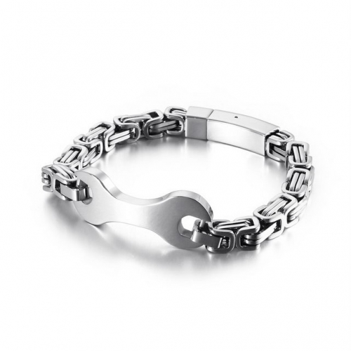 Fashionable Men'S Titanium Steel King Chain Bracelet Stainless Steel Personality Creative New Jewelry