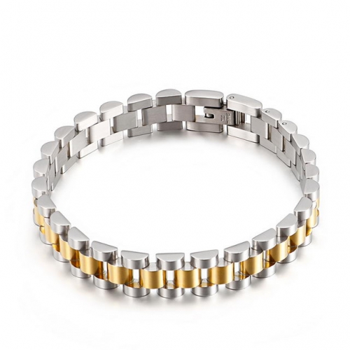 Men'S Bracelet Watch Strap Fashion Titanium Steel Men Europe And America Fashion Bracelet Wholesale