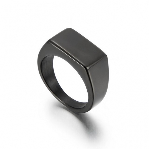 Korean Stainless Steel Men'S Personality Fashion Smooth Creative Charm Titanium Steel Ring