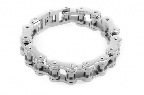 Stainless Steel Men's Bracelet Titanium Steel Polished Bracelet Men's Thick Bracelet Stainless Steel Bracelet Wholesale