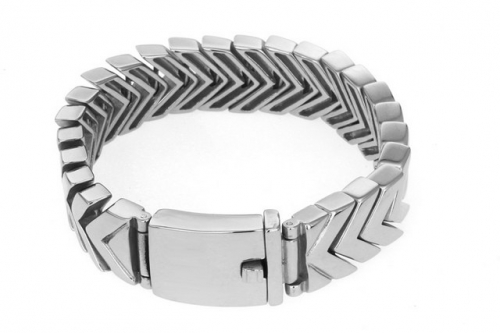 Stainless Steel Men'S Bracelet Punk Style Bracelet Snake Bone Stainless Steel Men'S Bracelet China Wholesale Stainless Steel Jewelry