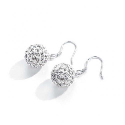 925 Sterling Silver Earrings Studs Shambhala Earrings For Girls Fashion Full Diamond Earrings Simple Earrings Buy Wholesale Earrings Online