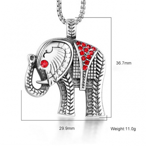 SJ3BD799 Stainless Steel Animal Pendant (Not Includd Chain)