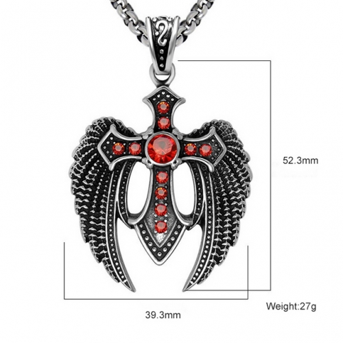 SJ3BJ449 Stainless Steel Feather Pendant (Not Includd Chain)