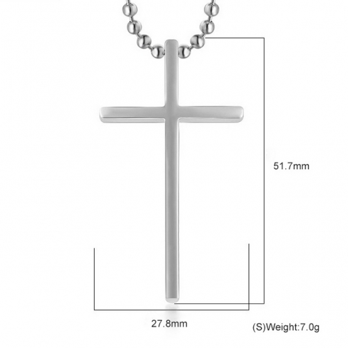 SJ3J516 Stainless Steel Cross Pendant (Not Includd Chain)