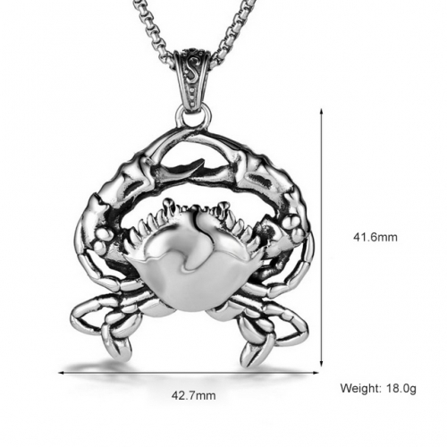 SJ3BD823 Stainless Steel Animal Pendant (Not Includd Chain)