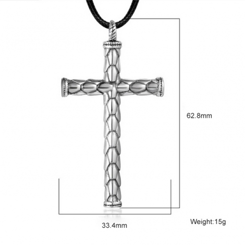 SJ3BD245 Stainless Steel Cross Pendant (Not Includd Chain)