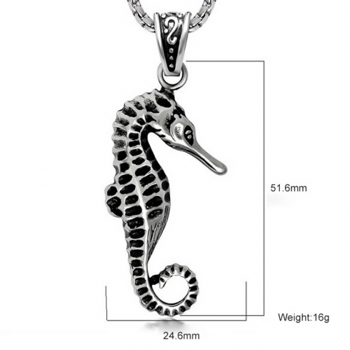 SJ3BD446 Stainless Steel Animal Pendant (Not Includd Chain)