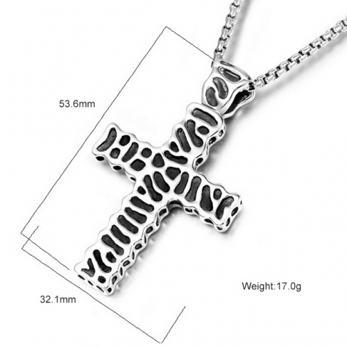 SJ3BD804 Stainless Steel Cross Pendant (Not Includd Chain)