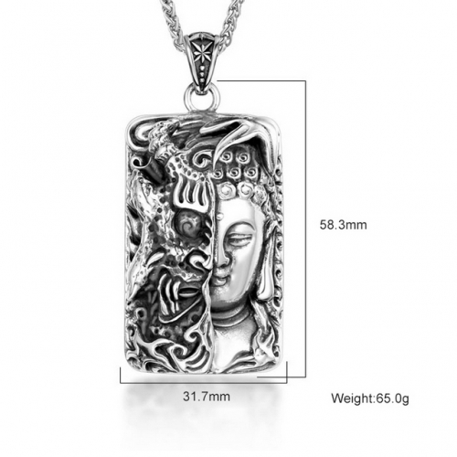 SJ3BD793 Stainless Steel Religion Pendant (Not Includd Chain)