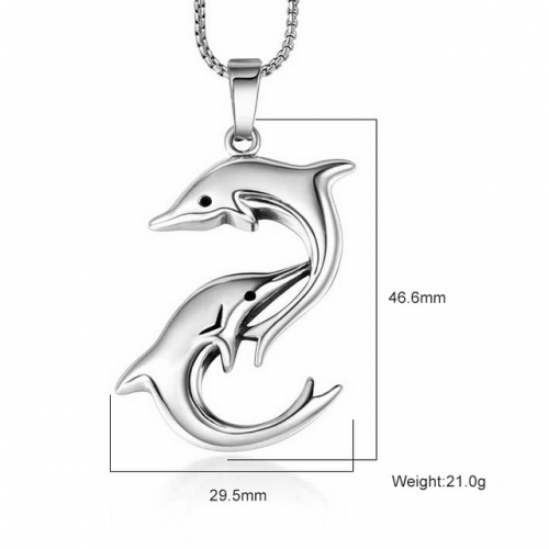 SJ3BD683 Stainless Steel Animal Pendant (Not Includd Chain)