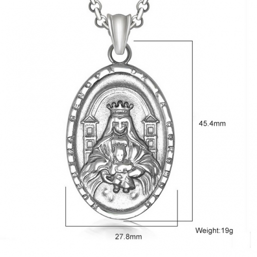 SJ3J215 Stainless Steel Religion Pendant (Not Includd Chain)