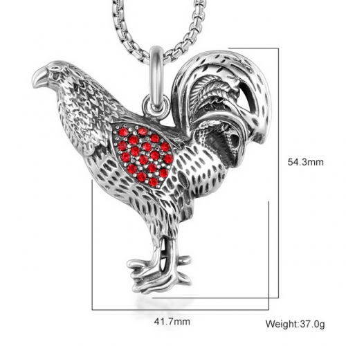 SJ3BD780 Stainless Steel Animal Pendant (Not Includd Chain)