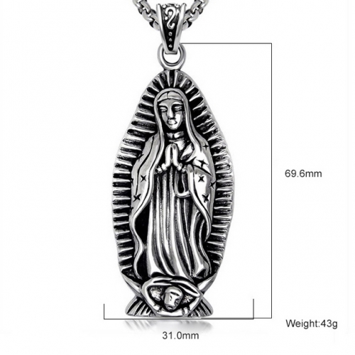 SJ3BF456 Stainless Steel Religion Pendant (Not Includd Chain)