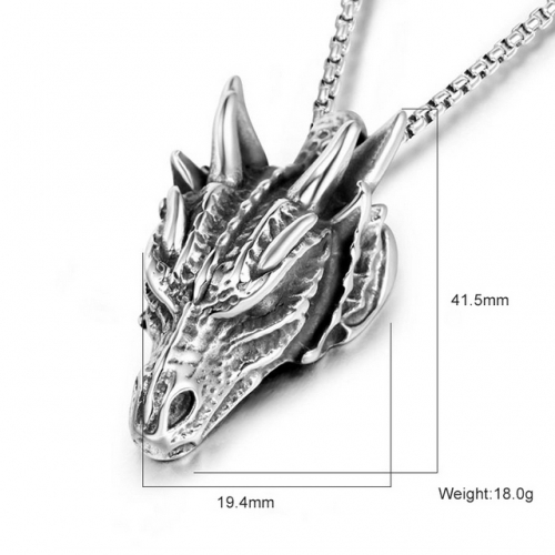 SJ3BD806 Stainless Steel Animal Pendant (Not Includd Chain)