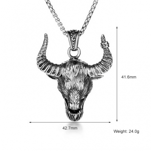 SJ3BD822 Stainless Steel Animal Pendant (Not Includd Chain)