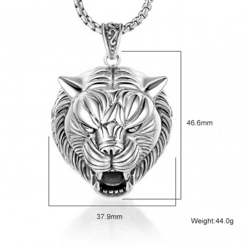 SJ3BD788 Stainless Steel Animal Pendant (Not Includd Chain)