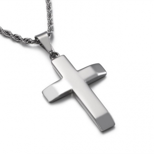 Fashion Simplicity Creative Cross Unisex Stainless Steel Pendant Not Include Chain