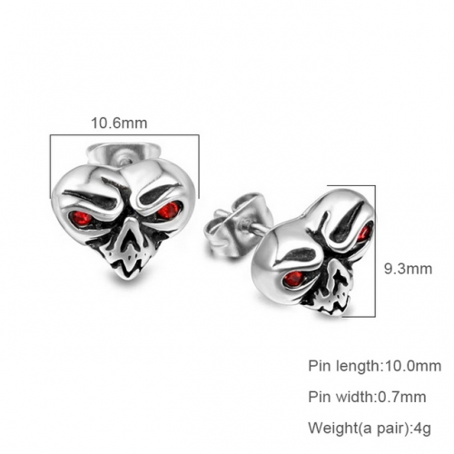 SJ3BE117 Stainless Steel Casting Earrings