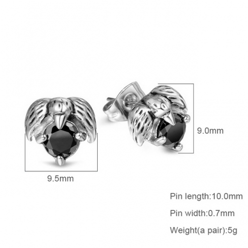 SJ3BG123 Stainless Steel Casting Earrings