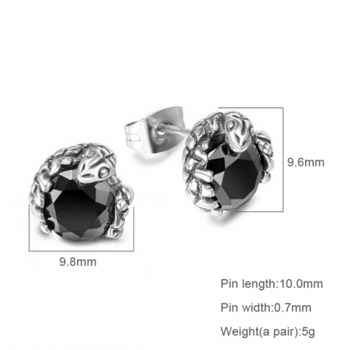 SJ3BG129 Stainless Steel Casting Earrings