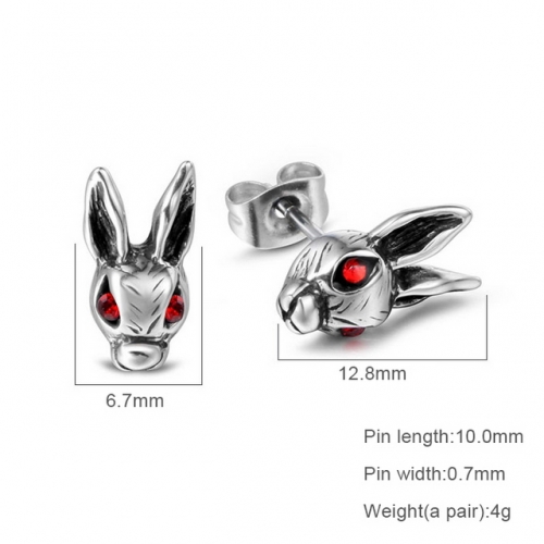 SJ3BE124 Stainless Steel Casting Earrings