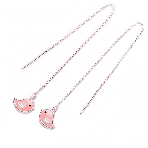 S925 Sterling Silver Earrings Animal Earrings Cartoon Anime Earrings Cute Bird Earrings Buy Wholesale Earrings Online
