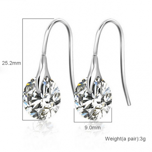 SJ3BE015 Stainless Steel Casting Earrings