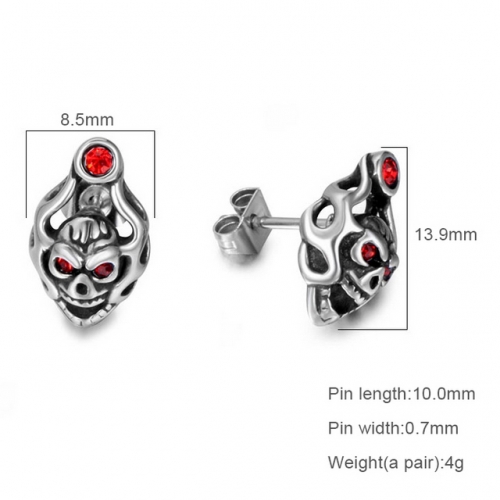 SJ3BE105 Stainless Steel Casting Earrings