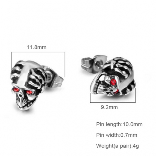 SJ3BE106 Stainless Steel Casting Earrings