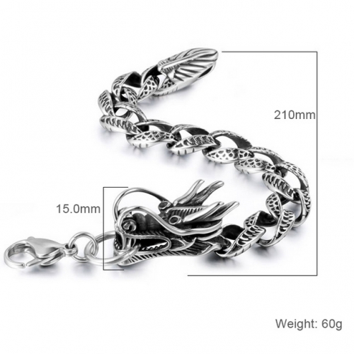 SJ3DZ133 Wholesale Stainless Steel Bracelet