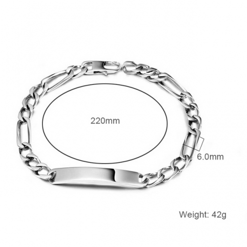 SJ3BJ157 Wholesale Stainless Steel Bracelet