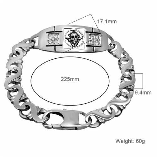 SJ3CI317 Wholesale Stainless Steel Bracelet