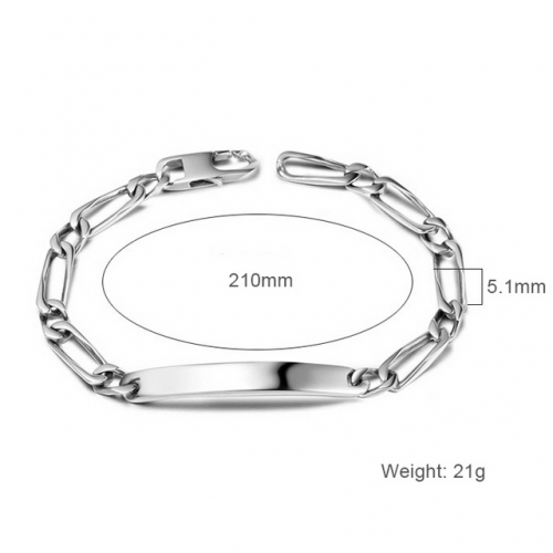 SJ3BJ105 Wholesale Stainless Steel Bracelet