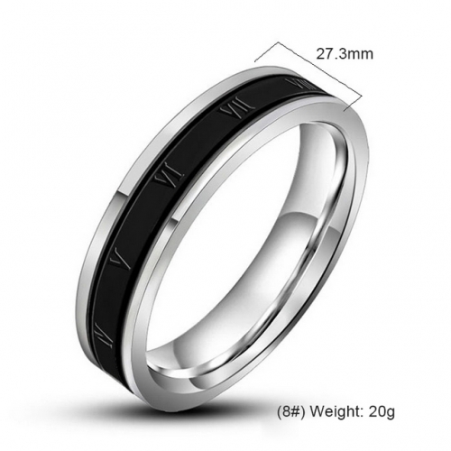 Titanium Steel Ring Men'S Fashion Ring Temperament Ring China Wholesale Jewelry Suppliers  #SJ3611
