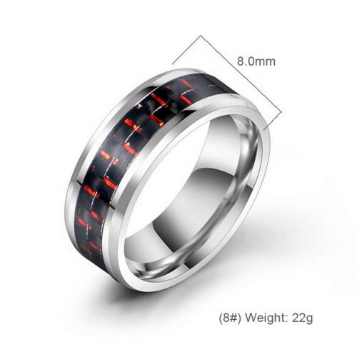 Drip Oil Titanium Steel Stainless Steel Ring Fashion Couple Ring Wholesale Stainless Rings  #SJ31056