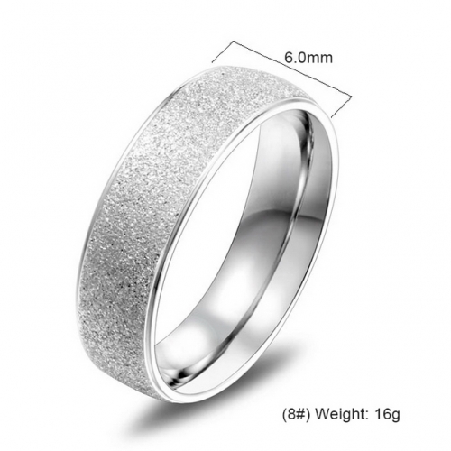 Fashion Ring Couple Accessories Titanium Steel Couple Ring Proposal Jewelry Wholesale  #SJ3616
