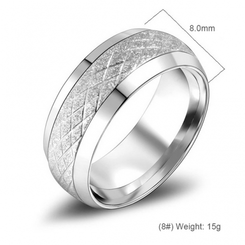 Titanium Steel Couple Rings Fashion Rings For Men And Women Wholesale  #SJ3481