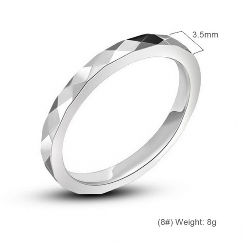 18K Gold Ring Simple Turtle Face Fashion Ring Titanium Steel Couple Ring Wholesale Jewelry China  #SJ3M473
