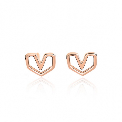 925 Sterling Silver Earrings Volley Love Earrings Simple And Cute Earrings
