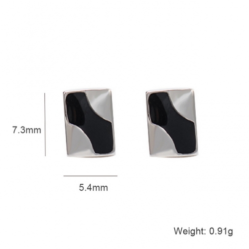 S925 Sterling Silver Earrings Geometric Earrings Women'S Drip Earrings Wholesale